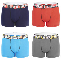 Lot de 4 Boxers homme Coton Bio