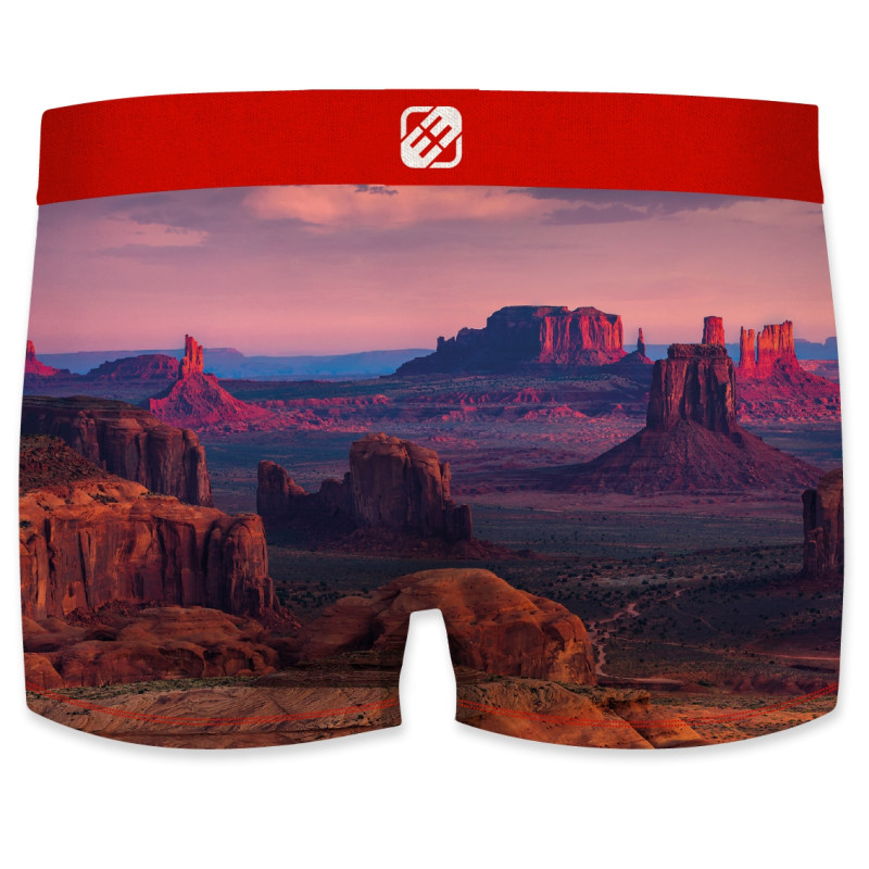 Boxer garçon en polyester recyclé Landscape Arizona