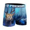 Boxer garçon en polyester recyclé Animail Savage Deer