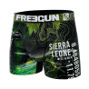 Boxer garçon en polyester recyclé Animail Savage Snake