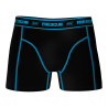 Lot de 2 Boxers coton homme Aktiv Bleu et Noir