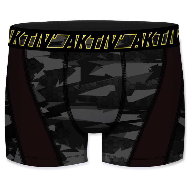 Boxer homme Aktiv Sport Surpiqure Noir
