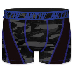 Boxer homme Aktiv Sport Surpiqure Bleu