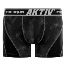 Lot de 4 Boxers homme Aktiv surpiqûres colorées