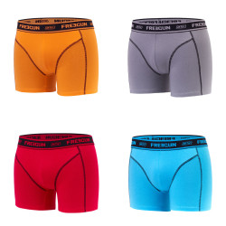 Lot de 4 boxers en coton homme Aktiv