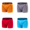 Lot de 4 boxers en coton homme Aktiv