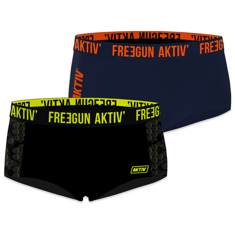 Lot de 2 shortys femme Aktiv Uni