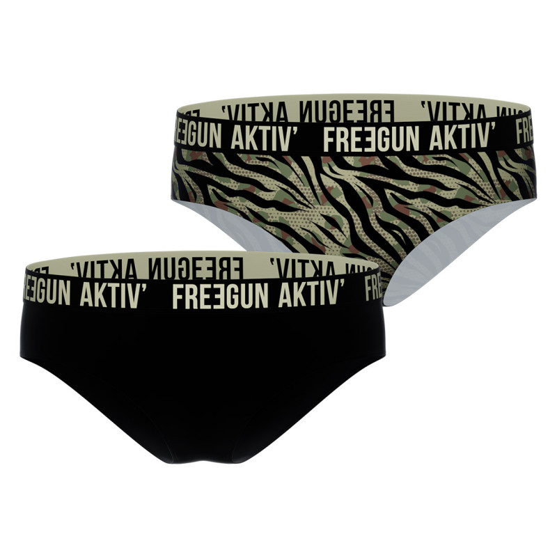 Lot de 2 culottes femme Animal Aktiv