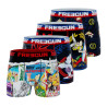 Lot de 4 boxers homme Asterix et Obelix Lot de 4 boxers homme Asterix et Obelix