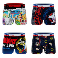 Lot de 4 boxers homme Asterix et Obelix