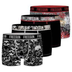 Lot de 4 Boxers garçon en coton