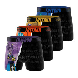Lot de 4 boxers homme Dragon Ball Super