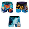 Lot de 3 boxers enfant Dragon Ball Super Beerus Goku Vegeta Vegeto