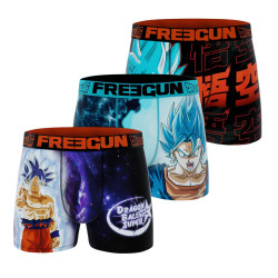 Lot de 3 boxers enfant Dragon Ball Super Ultra instinct Fusion