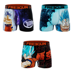 Lot de 3 boxers enfant Dragon Ball Super Ultra instinct Fusion