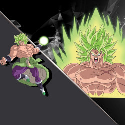 Lot de 4 Boxers homme Dragon Ball Broly