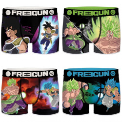Lot de 4 Boxers homme Dragon Ball Broly