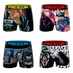 Lot de 4 boxers homme DC Comics