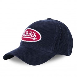 Casquette baseball homme Von Dutch Peter Bleu