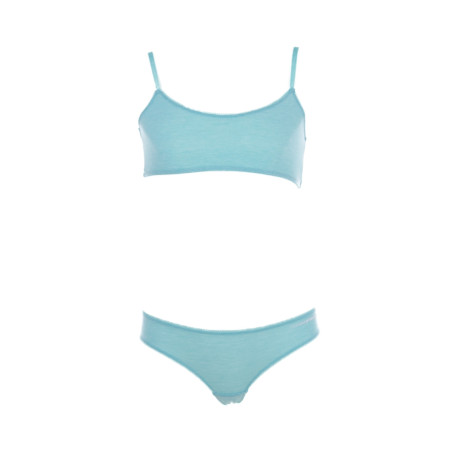 Ensemble culotte fille Uni Turquoise