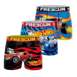Lot de 3 boxers enfant Hot Wheels