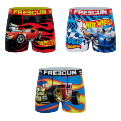 Lot de 3 boxers enfant Hot Wheels