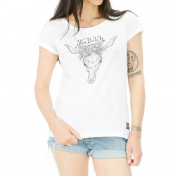 T-shirt femme col large Lou