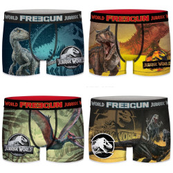Lot de 4 Boxers homme Jurassic World