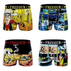 Lot de 4 boxers homme Lucky Luke