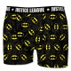 Boxer Homme Justice League Imprimé Logo Batman Noir