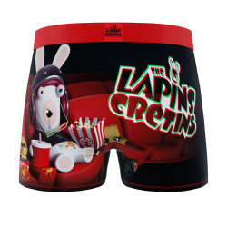 Lot de 3 boxers enfant Lapins Cretins