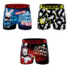 Lot de 3 boxers enfant Lapins Cretins Lot de 3 boxers enfant Lapins Cretins