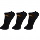 Lot de 3 paires de chaussettes sneakers homme Jeep Noires