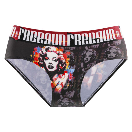 Lot de 4 culottes femme Pop Art