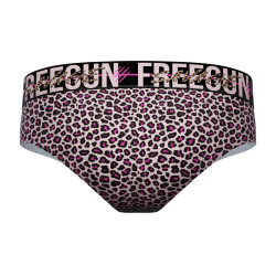 Lot de 4 culottes femme Leopard