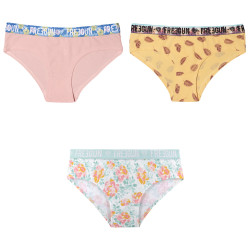 Lot de 3 culottes femme en coton