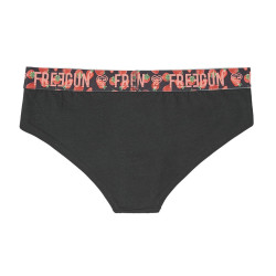 Lot de 4 culottes femme en coton avec ceinture sublimation