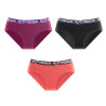 Lot de 3 culottes fille en coton Origami Lot de 3 culottes fille en coton Origami