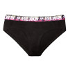 Lot de 4 culottes fille coton Uni Noir Lot de 4 culottes fille coton Uni Noir