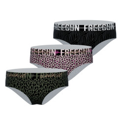 Lot de 3 culottes fille Leopard
