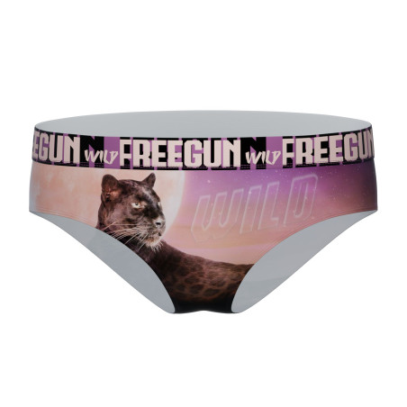 Lot de 4 culottes Fille Wild Animals