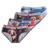 Lot de 4 culottes fille Pop Art Lot de 4 culottes fille Pop Art