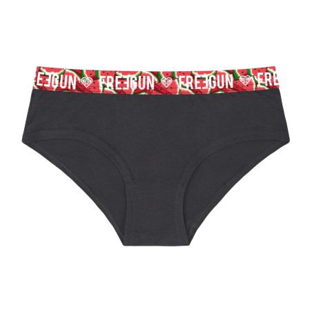 Culotte femme en Coton Bio Pastèque