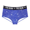 Shorty fille microfibre Scandinav Bleu