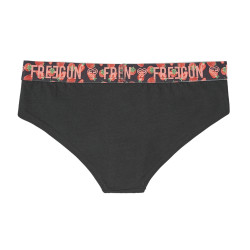 Culotte femme coton bio avec ceinture subli