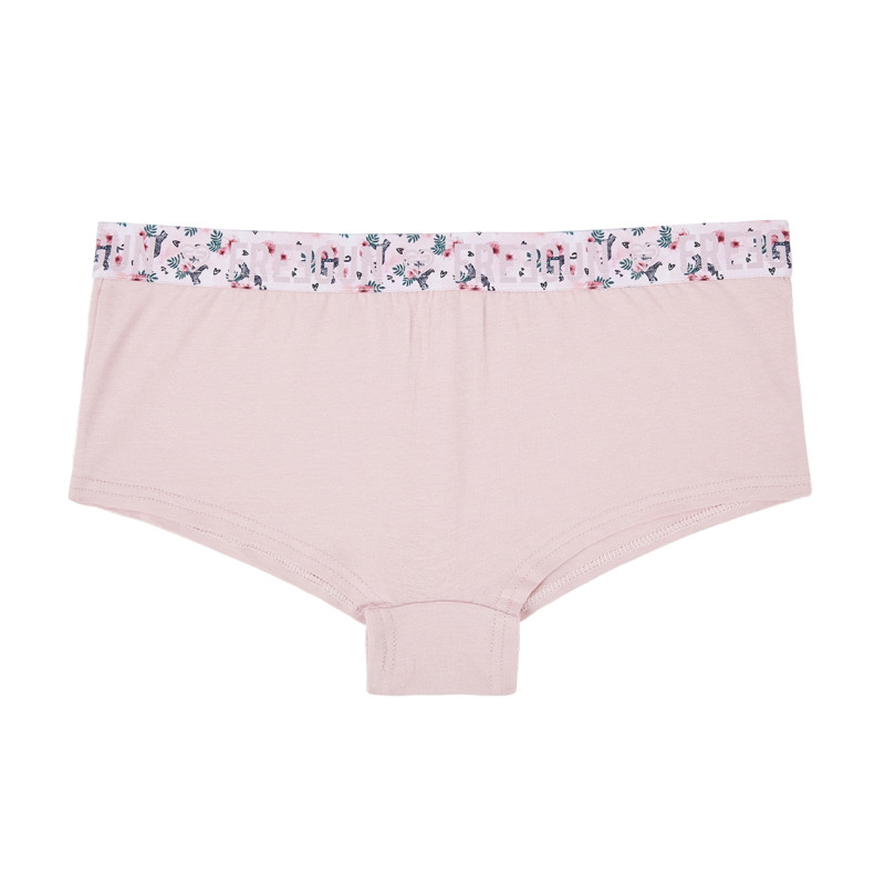 Shorty femme coton bio avec ceinture sublimation