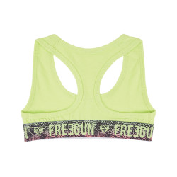 Brassière coton bio fille avec ceinture Sublimation