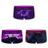 Lot de 3 shortys fille Tropical Neon