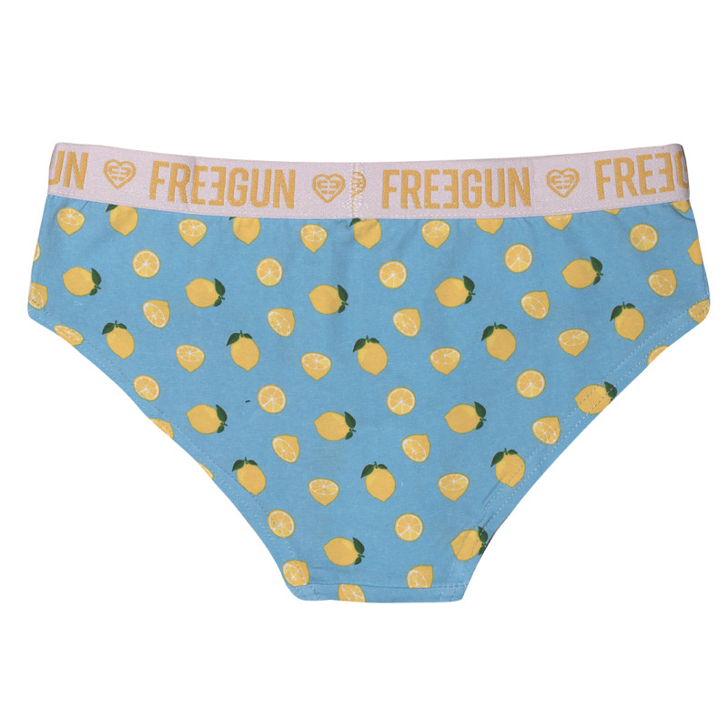 Culotte fille coton Citron