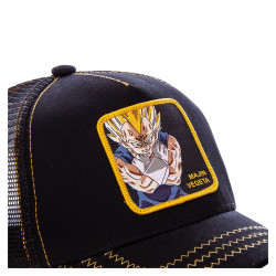 Casquette trucker Dragon Ball Z Mâjin Vegeta Noir